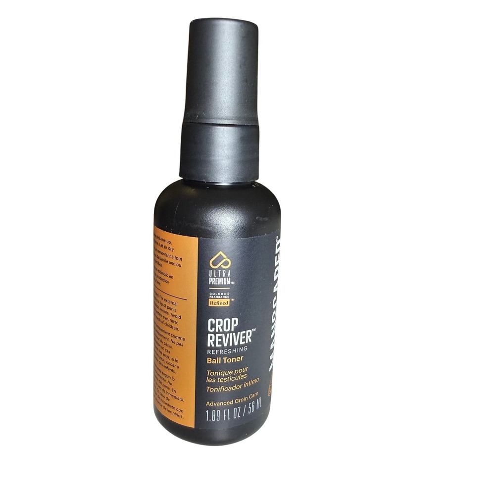 Manscaped Crop Reviver Refreshing Ball‎ Toner Spray 1.89oz New Sealed